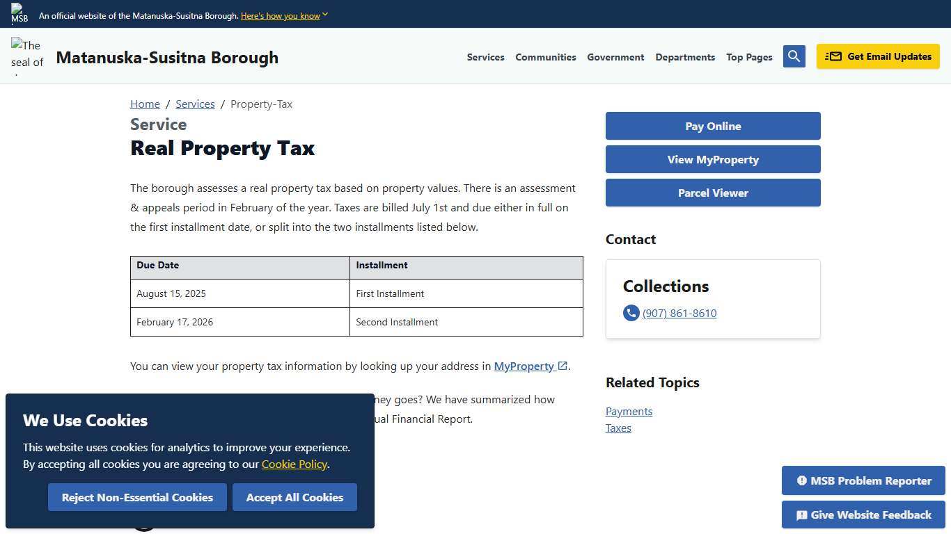 MSB - Real Property Tax